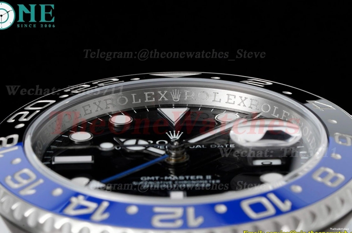 GMT Black 40mm DD3285 126710 SS II Super Jub Clean Batgirl Clone SS 0429